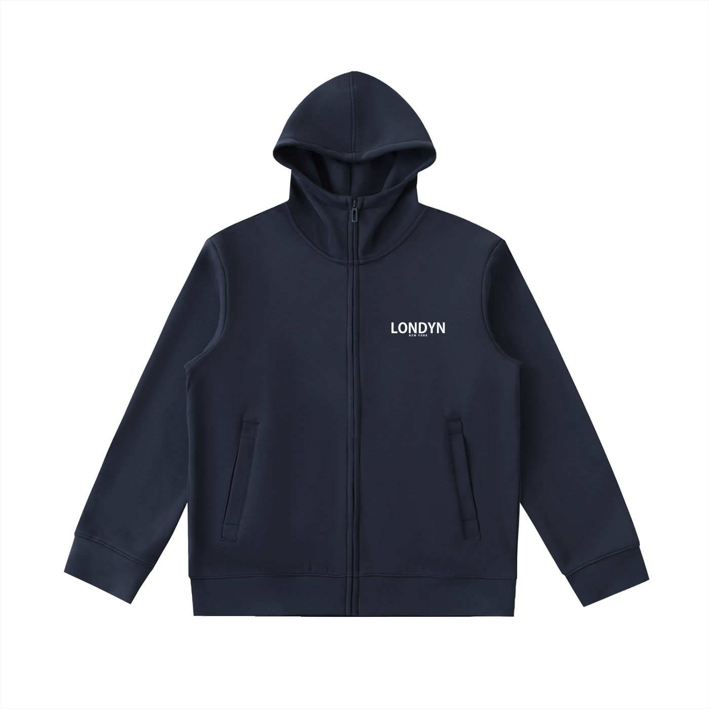 Londyn OFFGUARD Heavyweight High Neck Zip-Up Hoodie