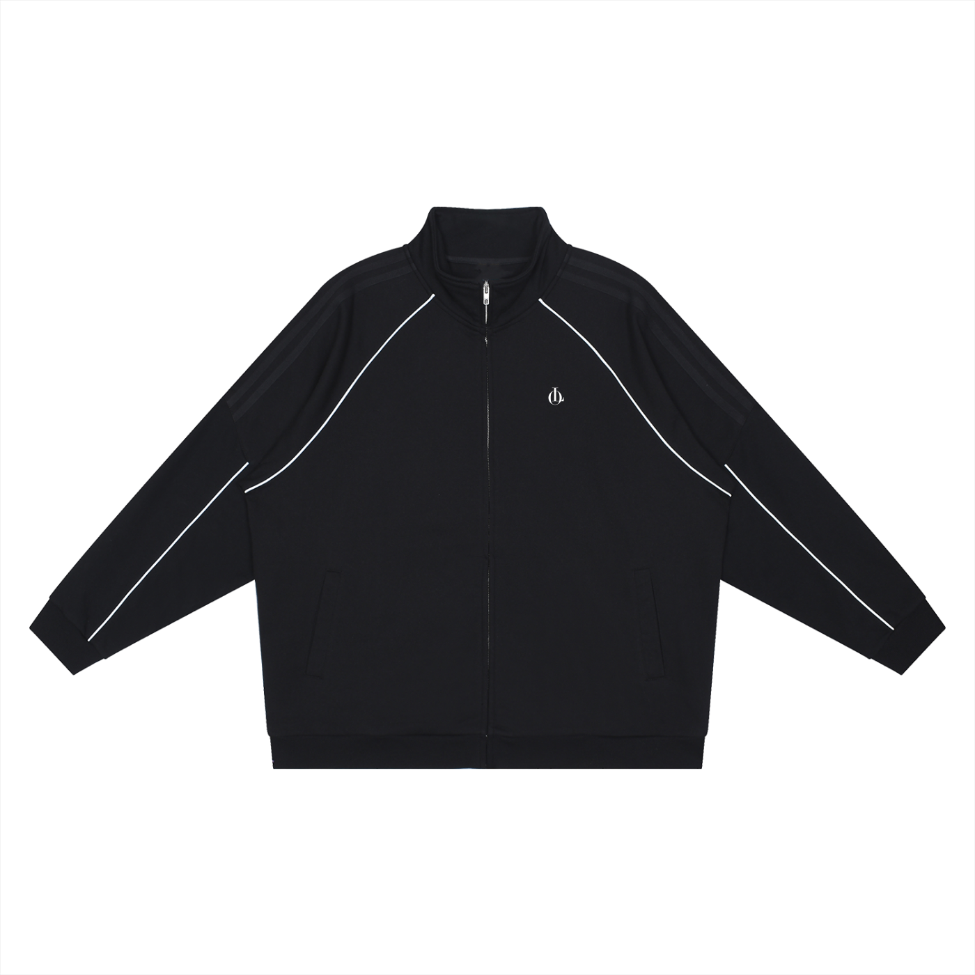 Londyn LO Reflection Thin-Striped Raglan Sleeve Jacket