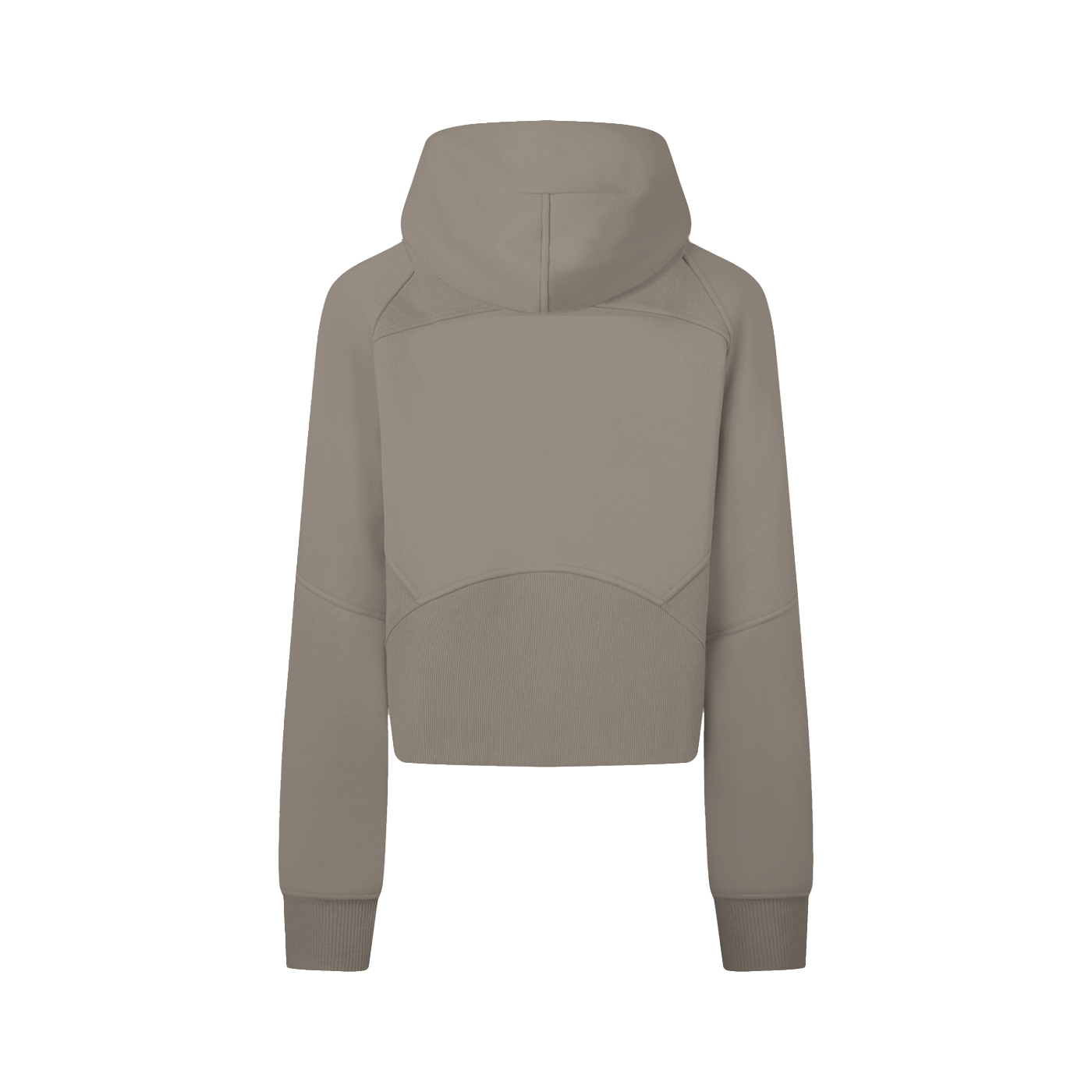 Londyn New York Low-Cropped Zipped Hoodie