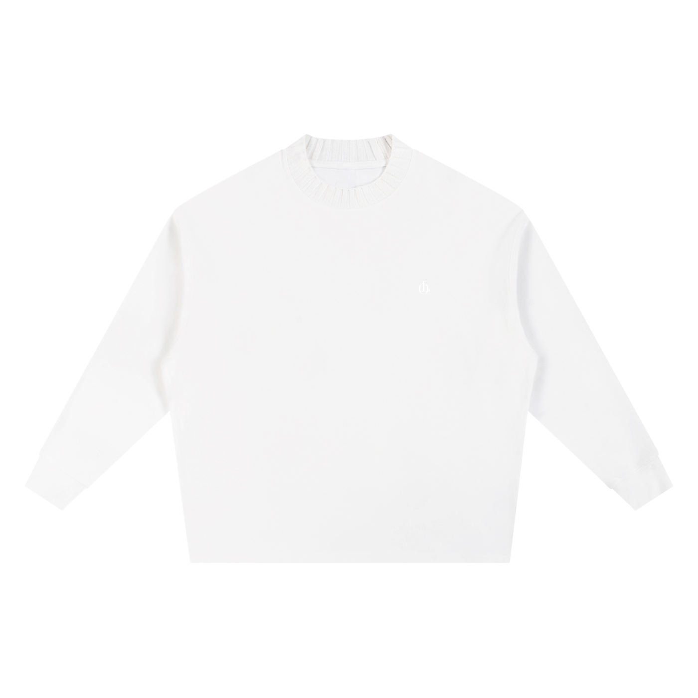 Londyn LO Knitted Round Neck Oversize Sweatshirt