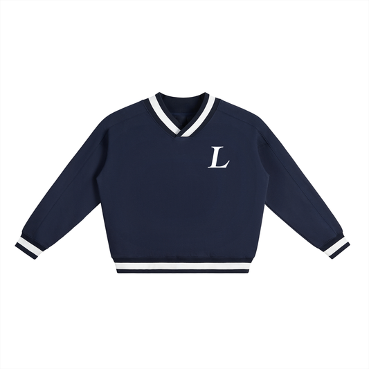 Londyn Courtside Collar Boxy Sweatshirt