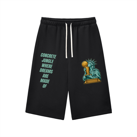 Londyn Liberty Concrete Jungle Three-quarter Sweatpants