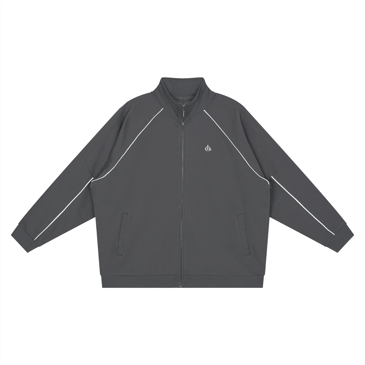 Londyn LO Reflection Thin-Striped Raglan Sleeve Jacket