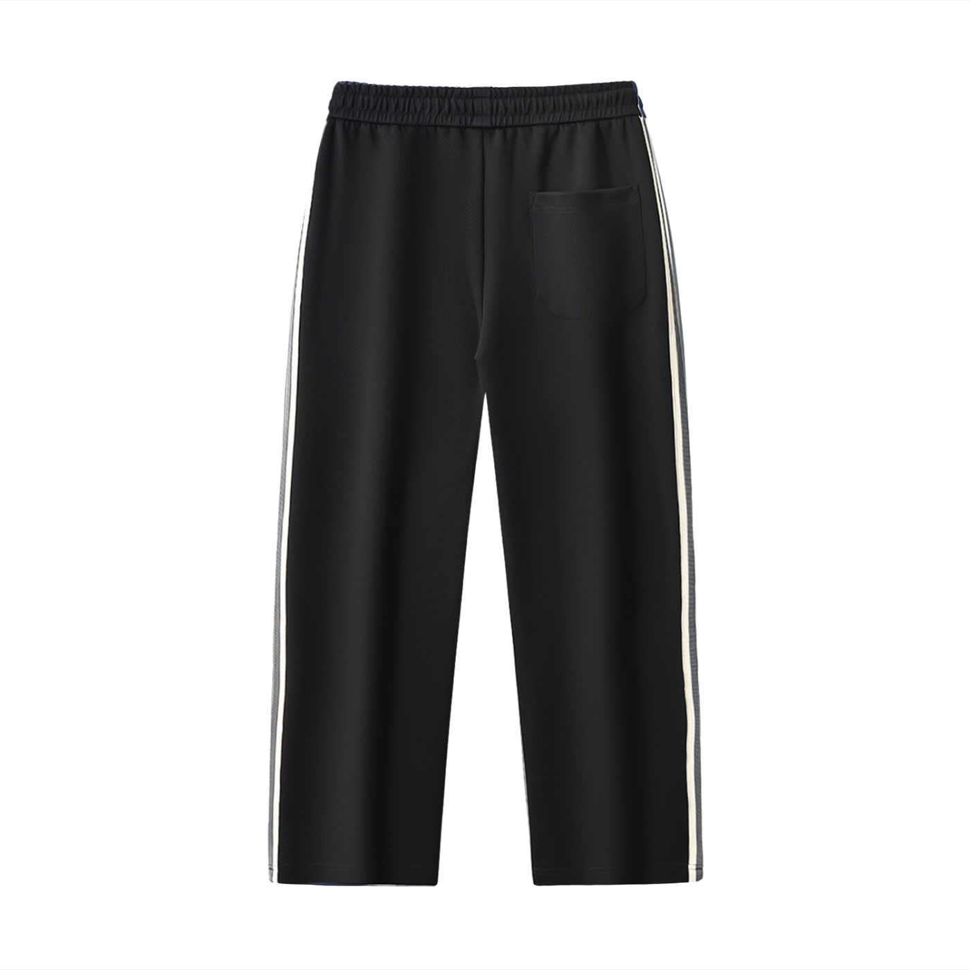 Londyn LO Contrast Side-Stripe Straight-Leg Pants