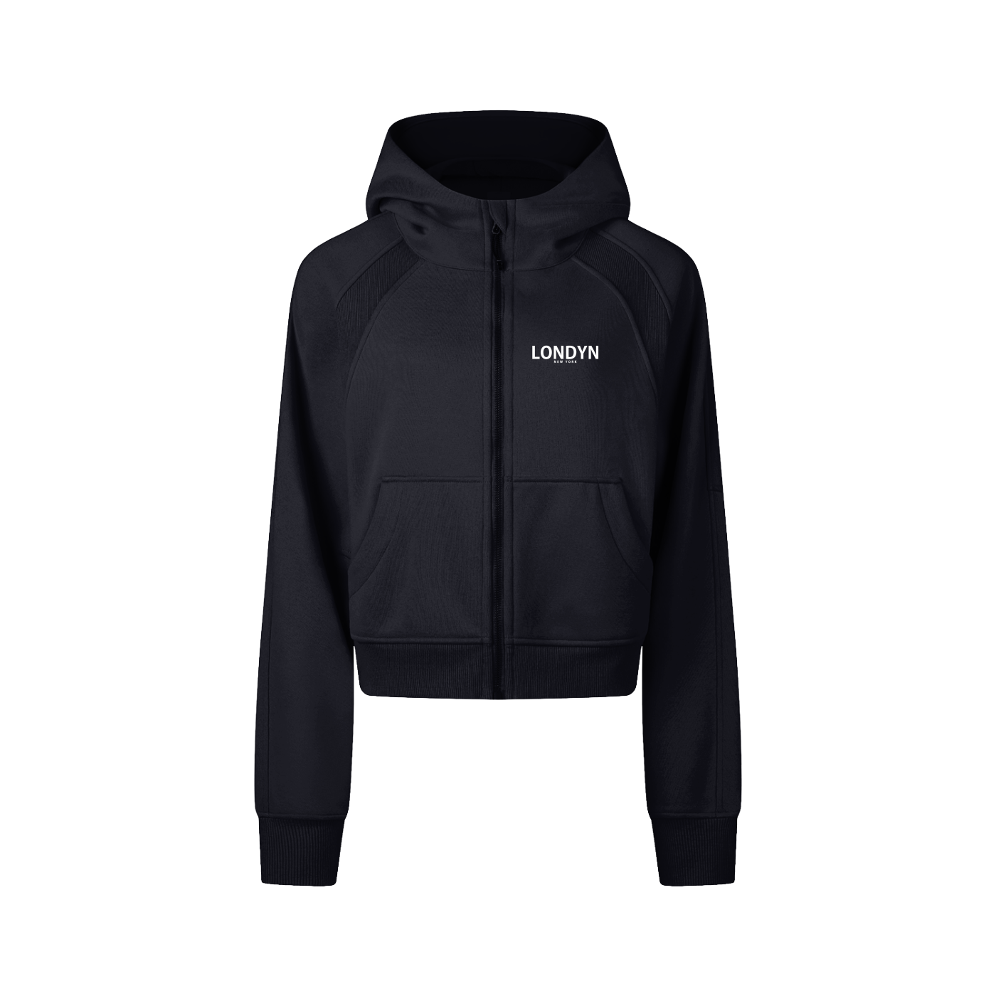 LNY OFFGUARD+ Low-Cropped Zipped Hoodie (Womens')