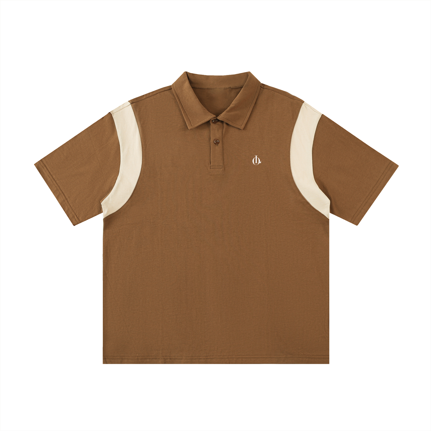 Londyn LO Contrast Panel Cotton Polo Shirt