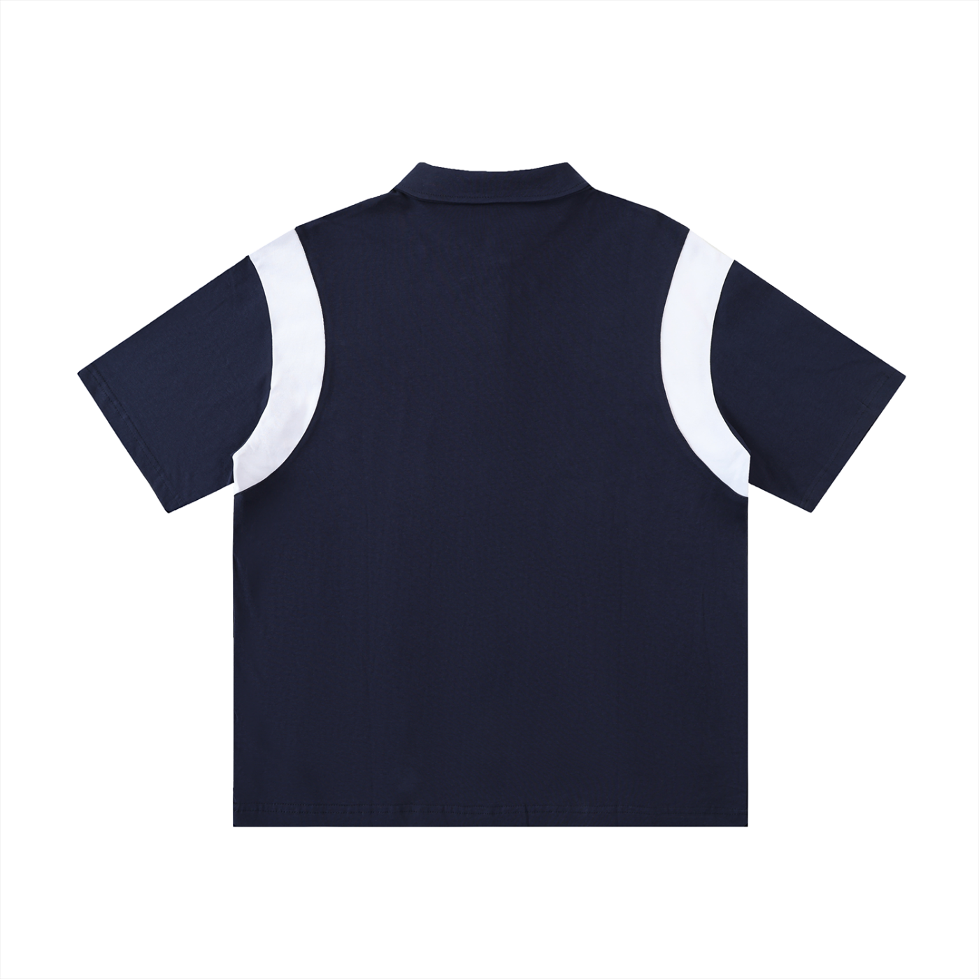 Londyn LO Contrast Panel Cotton Polo Shirt