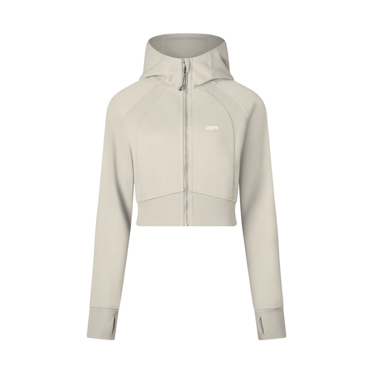 LNY OFFGUARD+ Hi-Cropped Zipped Hoodie (Womens')