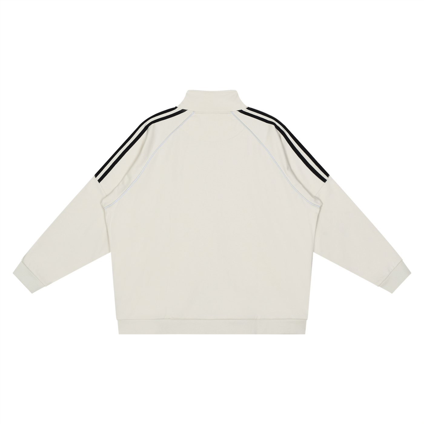 Londyn LO Courtside Reflection Striped Raglan Sleeve Jacket