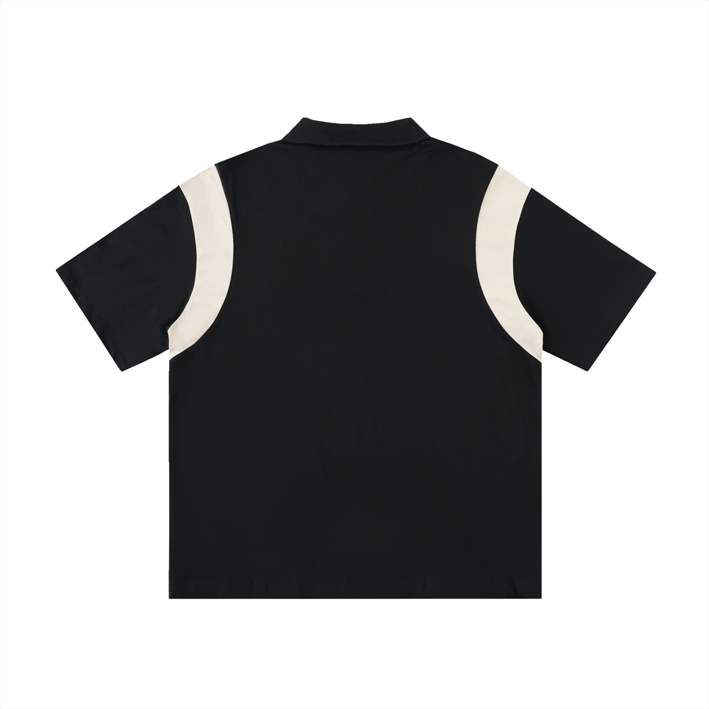 Londyn LO Contrast Panel Cotton Polo Shirt