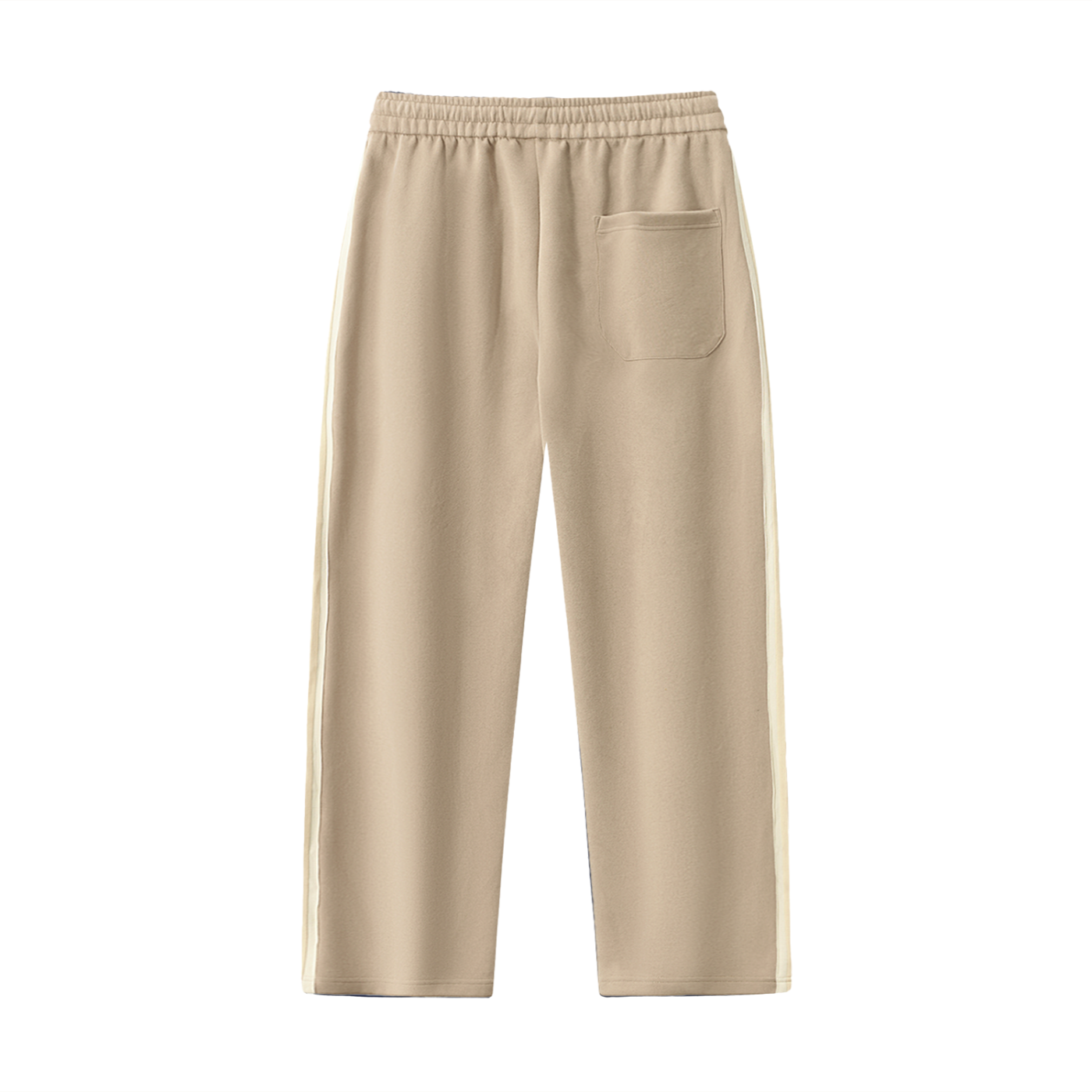 Londyn LO Contrast Side-Stripe Straight-Leg Pants