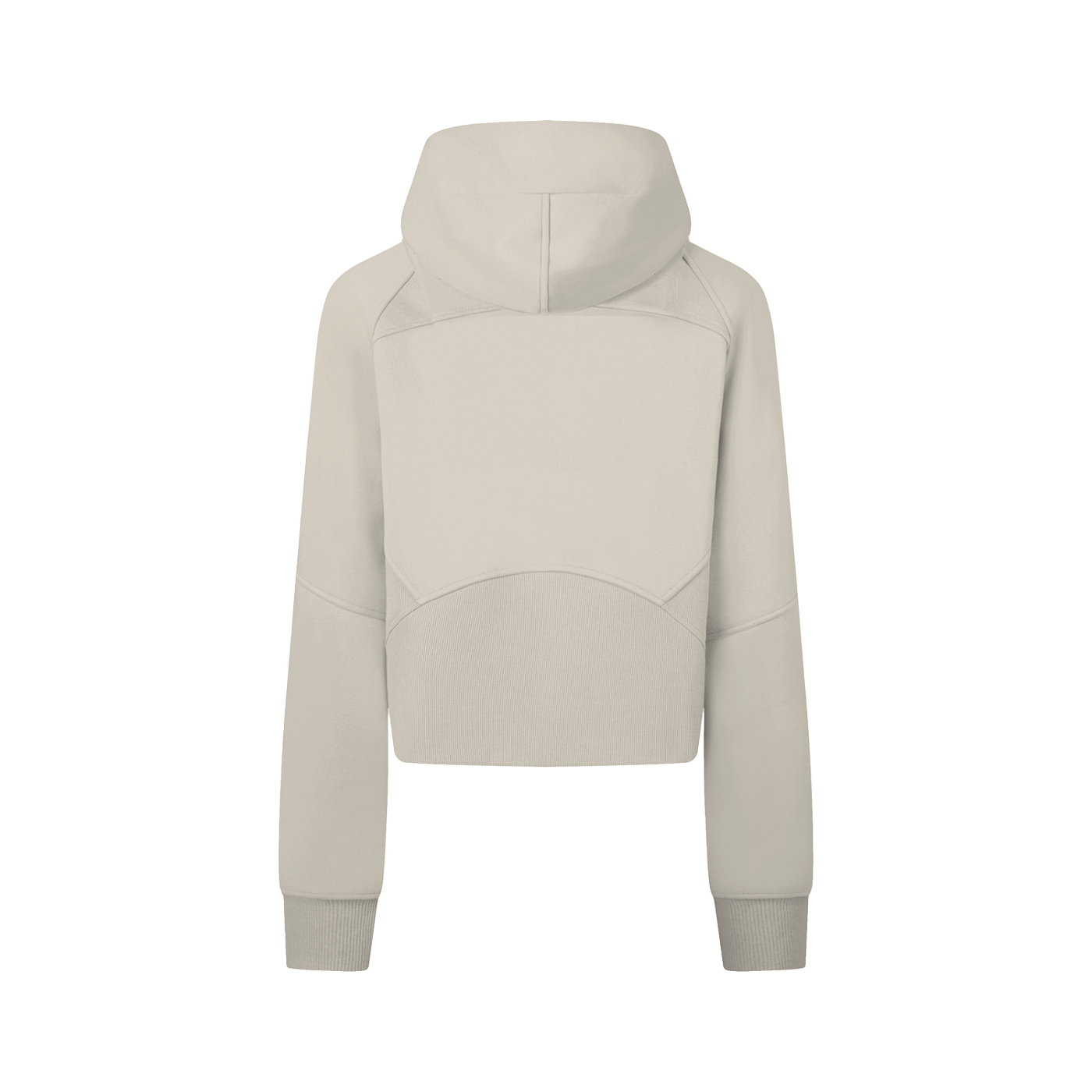 Londyn New York Low-Cropped Zipped Hoodie