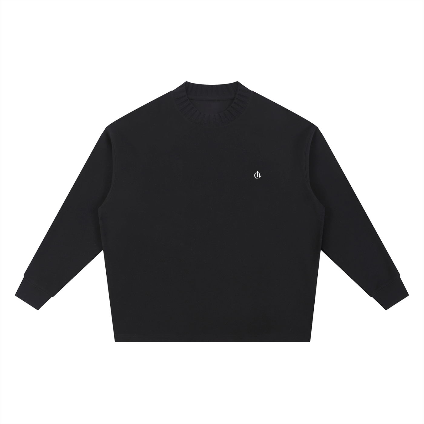 Londyn LO Knitted Round Neck Oversize Sweatshirt