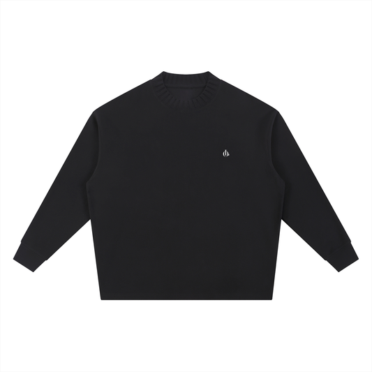 Londyn LO Knitted Round Neck Oversize Sweatshirt