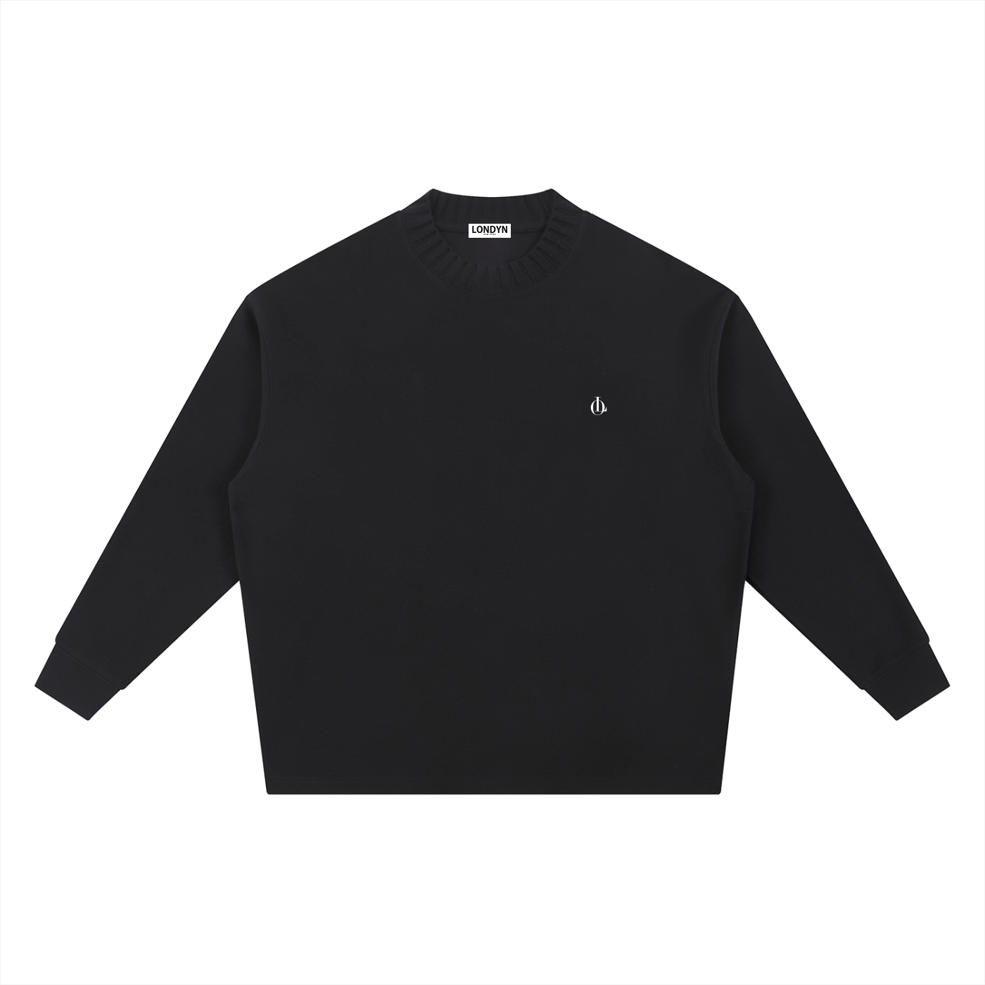 Londyn LO Knitted Round Neck Oversize Sweatshirt