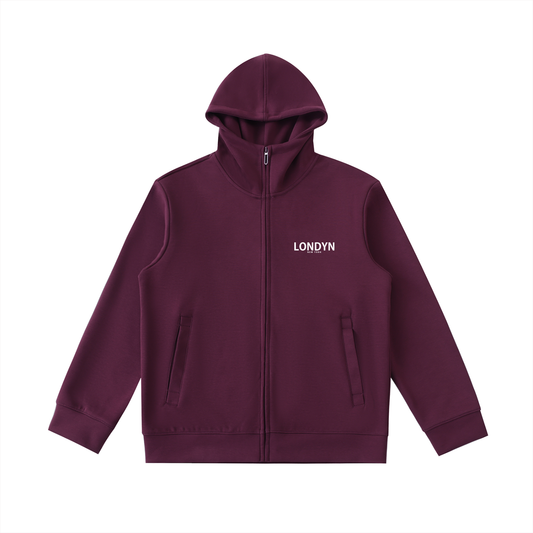 Londyn OFFGUARD Heavyweight High Neck Zip-Up Hoodie