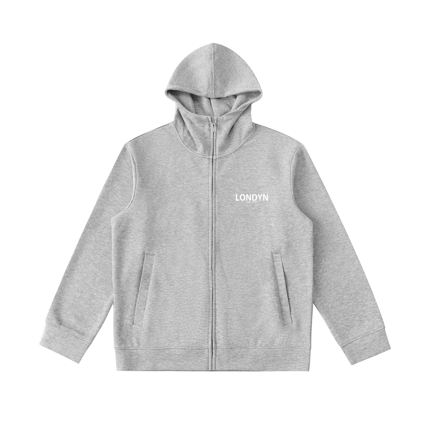 Londyn OFFGUARD Heavyweight High Neck Zip-Up Hoodie