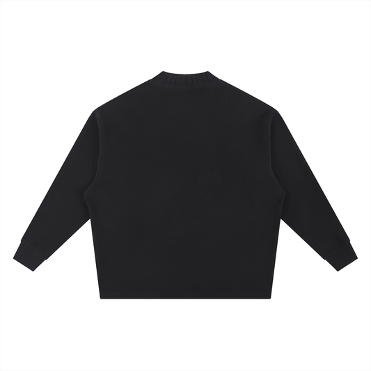 Londyn LO Knitted Round Neck Oversize Sweatshirt