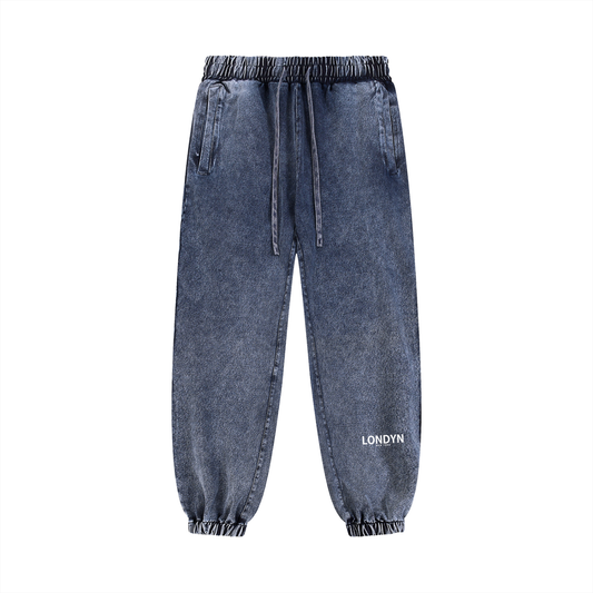 LNY Stone Cold Snow Wash Jogger Sweatpants