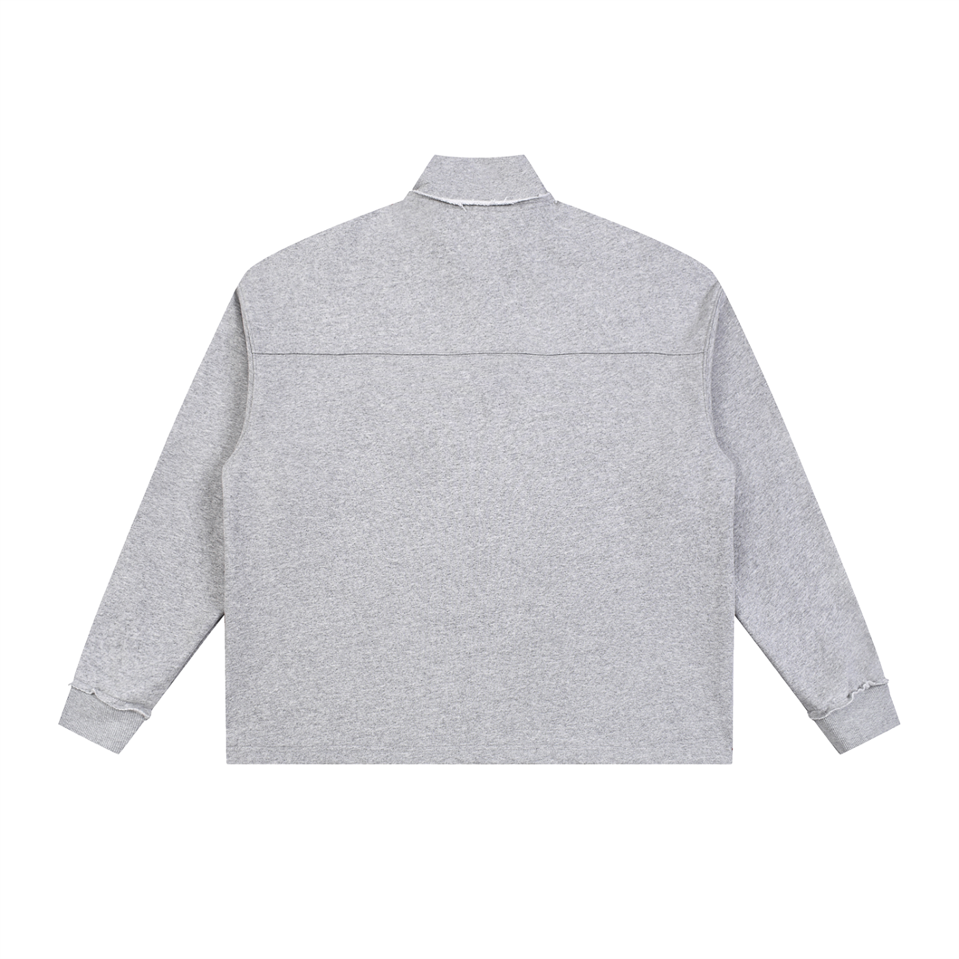 Londyn Courtside Qtr-Zip Rolled Edge Fleece Sweatshirt