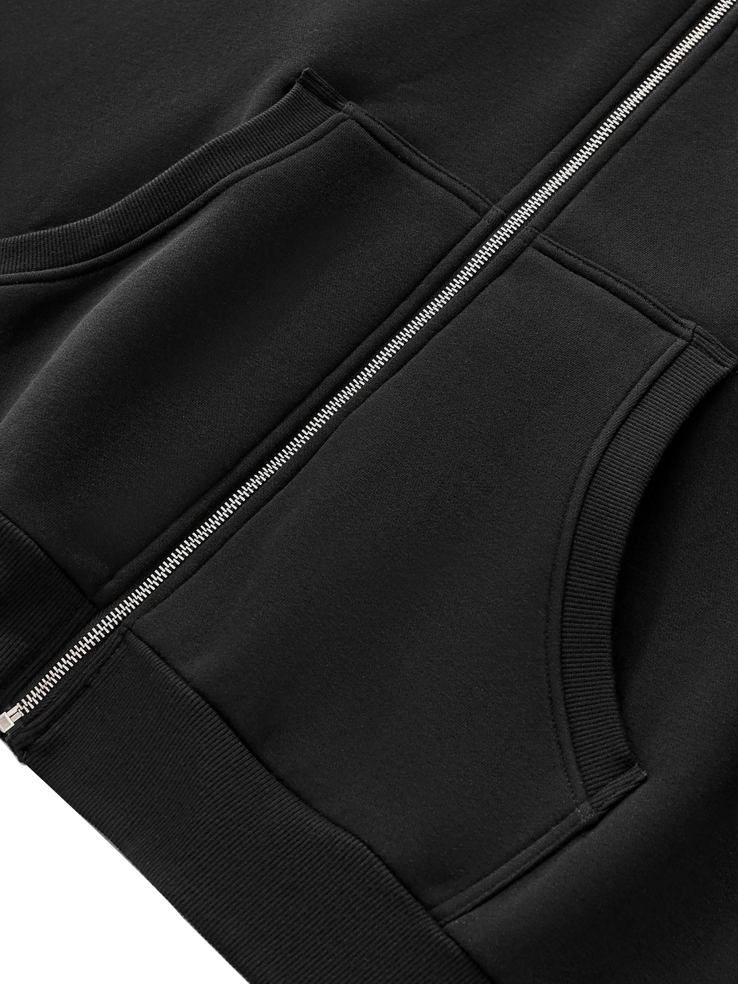 Londyn OFFGUARD Fleeced Full-Zip Boxy Hoodie (Men's)
