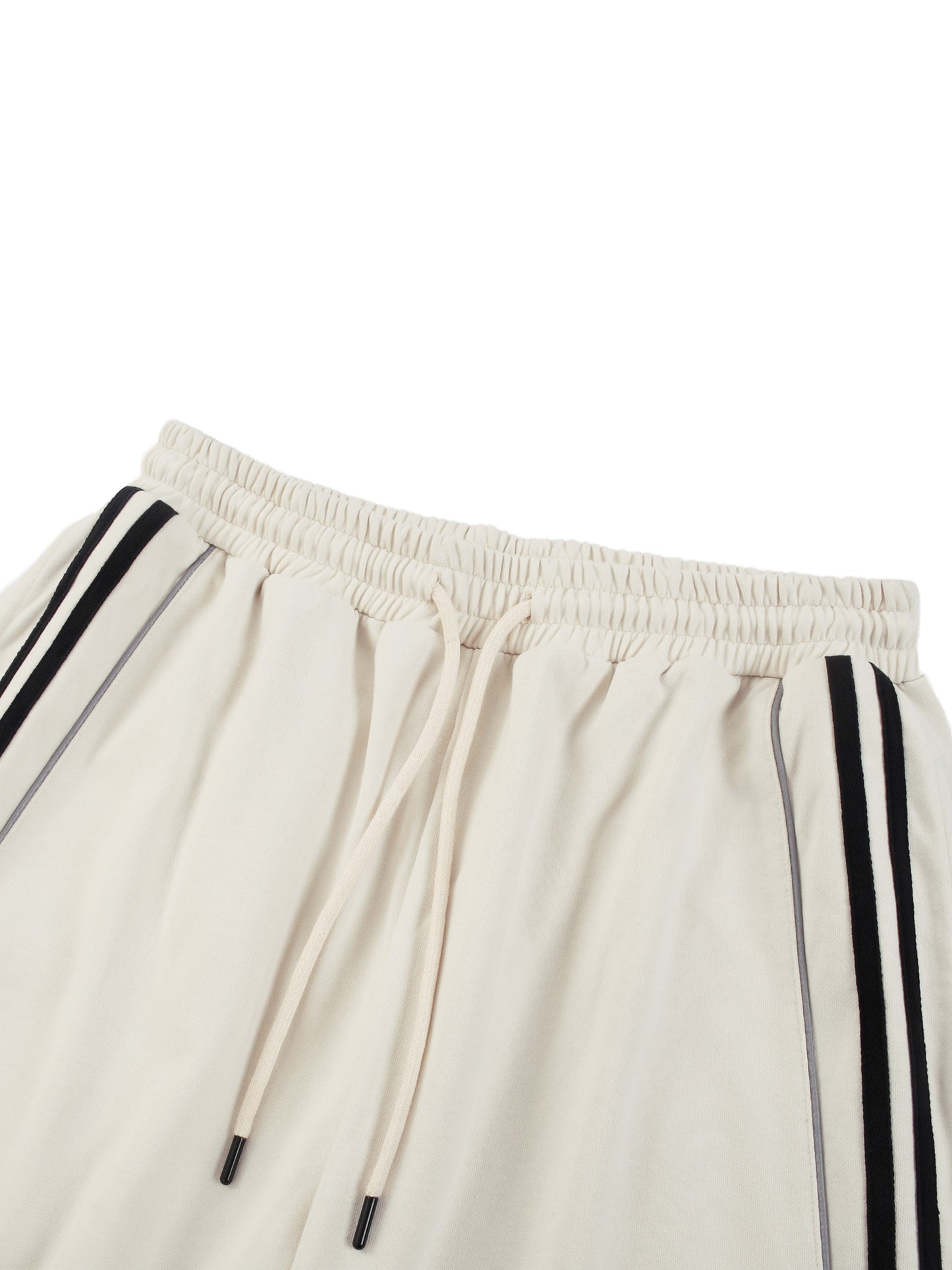 Londyn LO Courtside Reflection Striped Straight-Leg Sweatpants