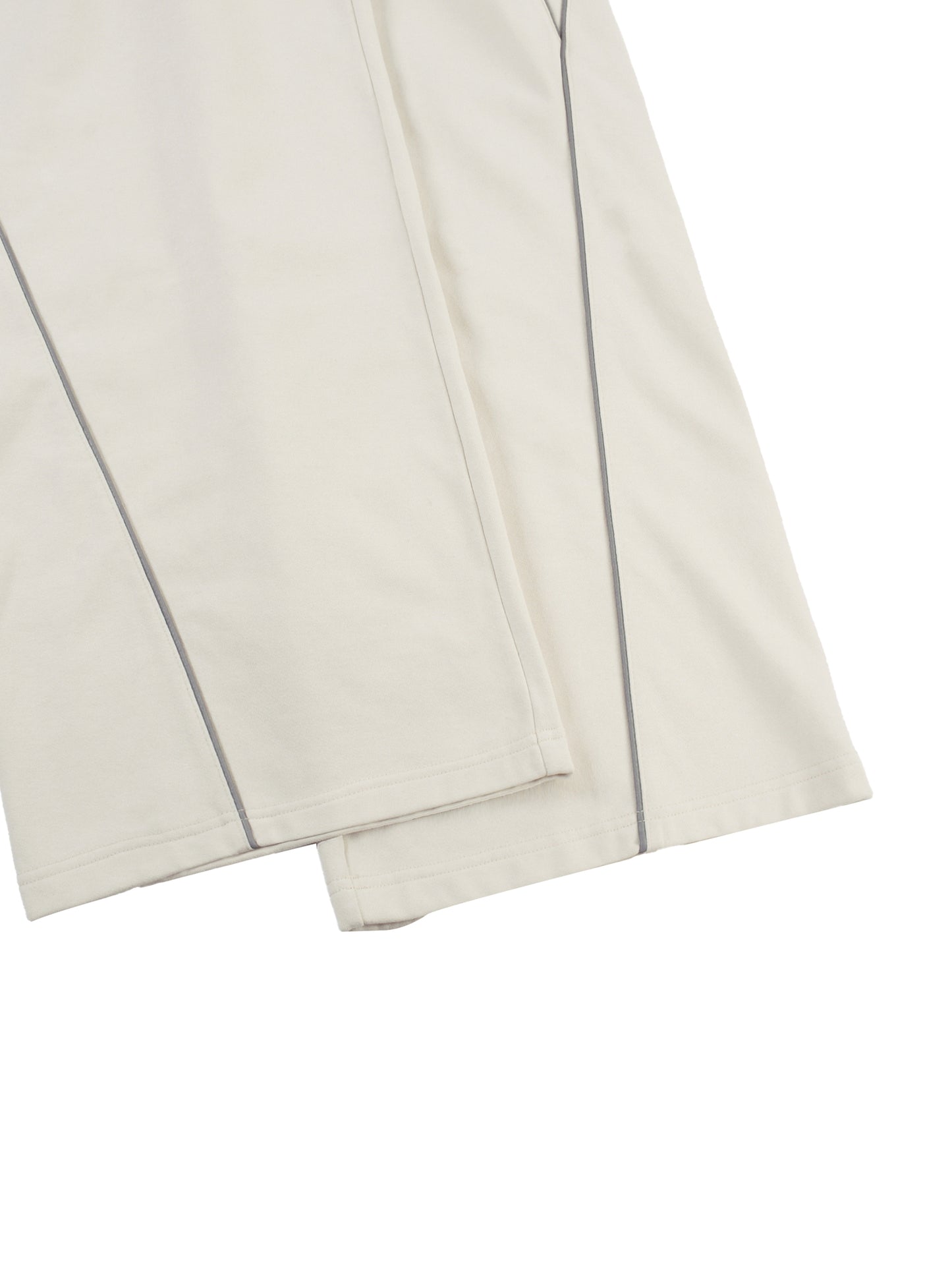 Londyn LO Courtside Reflection Striped Straight-Leg Sweatpants