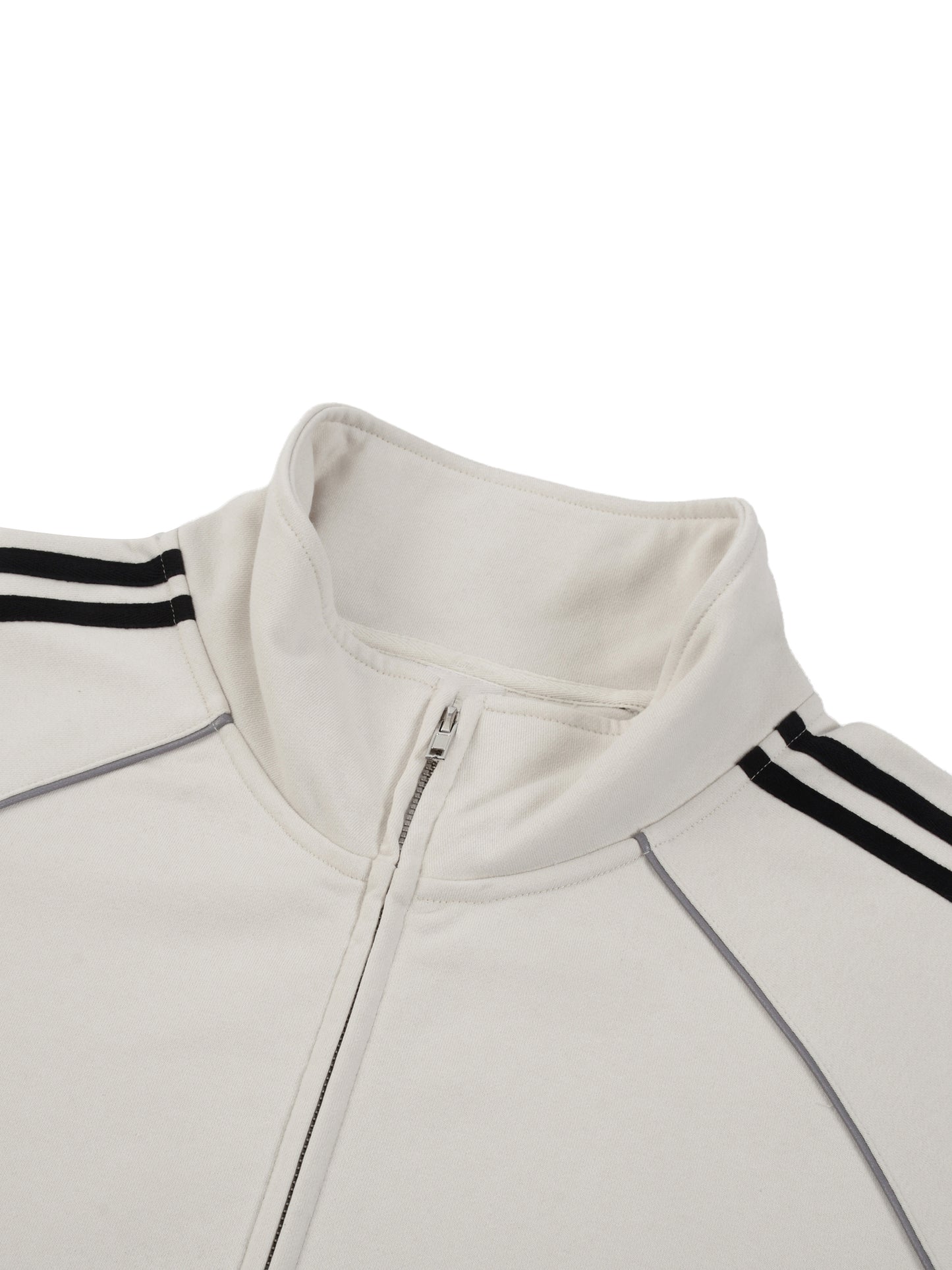 Londyn LO Courtside Reflection Striped Raglan Sleeve Jacket