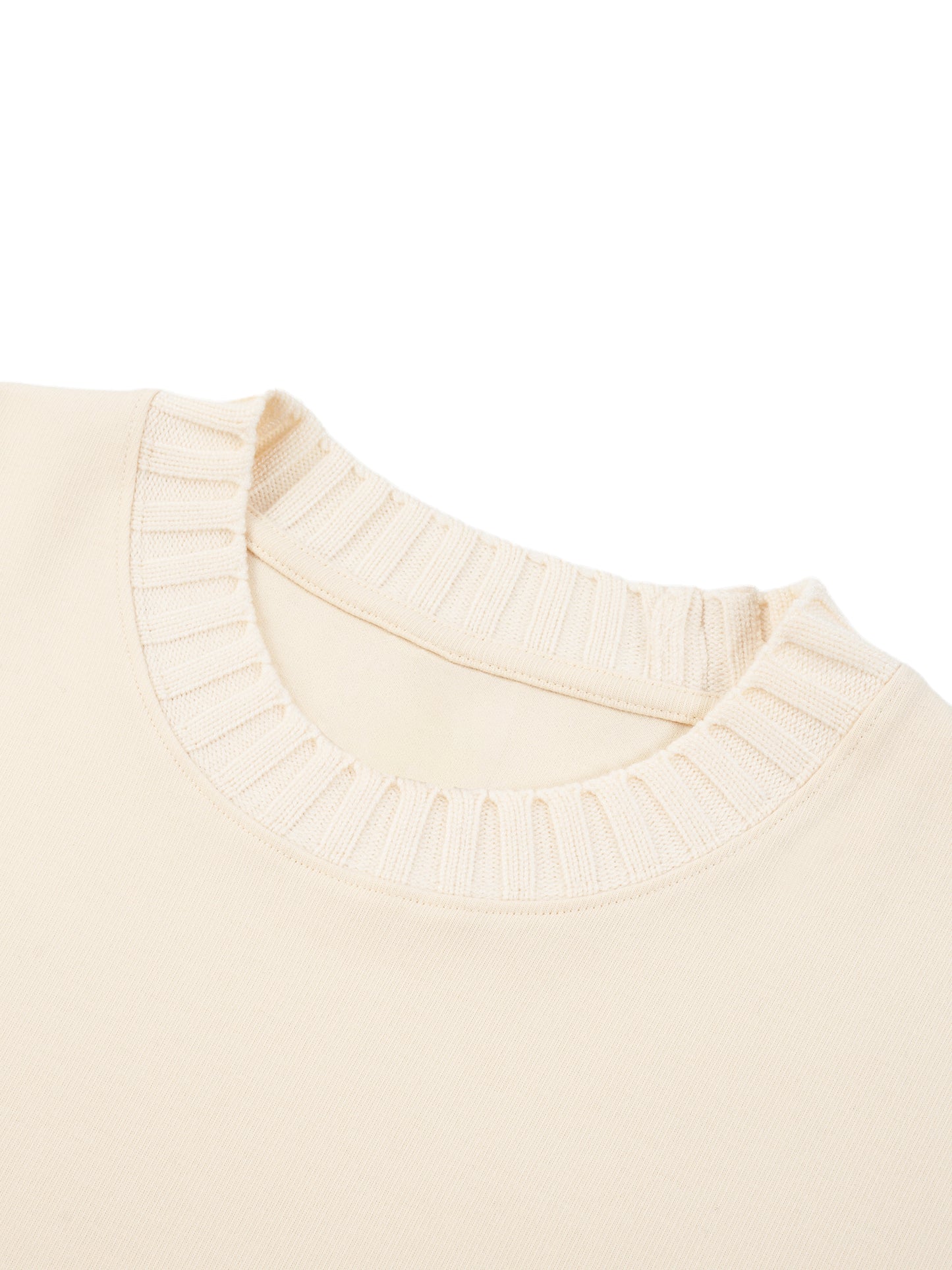 Londyn LO Knitted Round Neck Oversize Sweatshirt