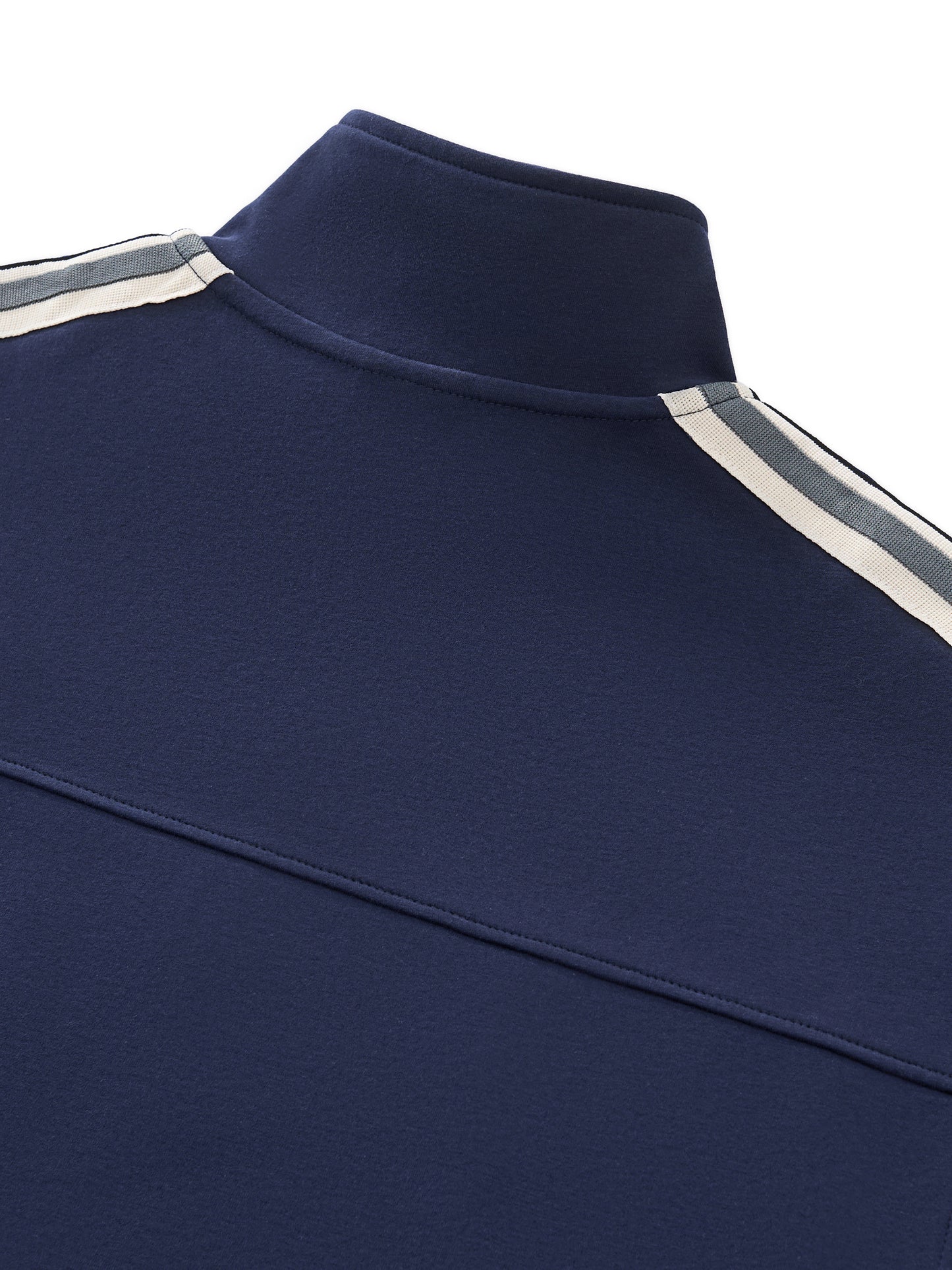 Londyn LO Contrast Side-Stripe Stand Collar Jacket