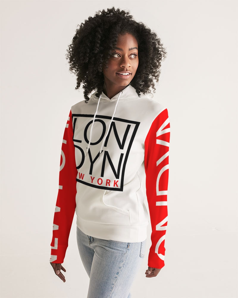 Londyn New York Classic Red Women's Hoodie