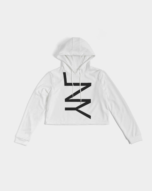 LNY Vintage Logo Women's Cropped Hoodie
