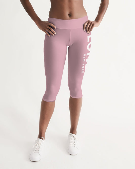 Londyn Essential (Love Pynk) Women's Mid-Rise Capri