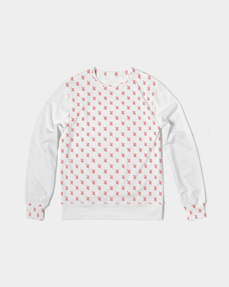 LNY Red Monogram French Terry Crewneck