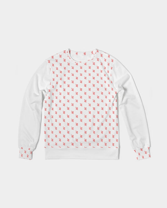 LNY Red Monogram French Terry Crewneck