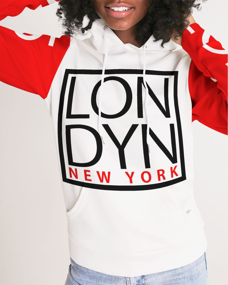 Londyn New York Classic Red Women's Hoodie