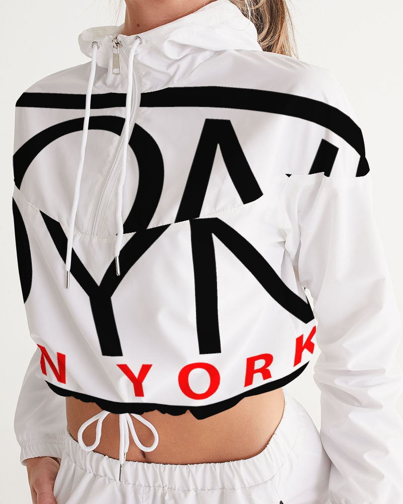 Londyn New York Women's Cropped Windbreaker
