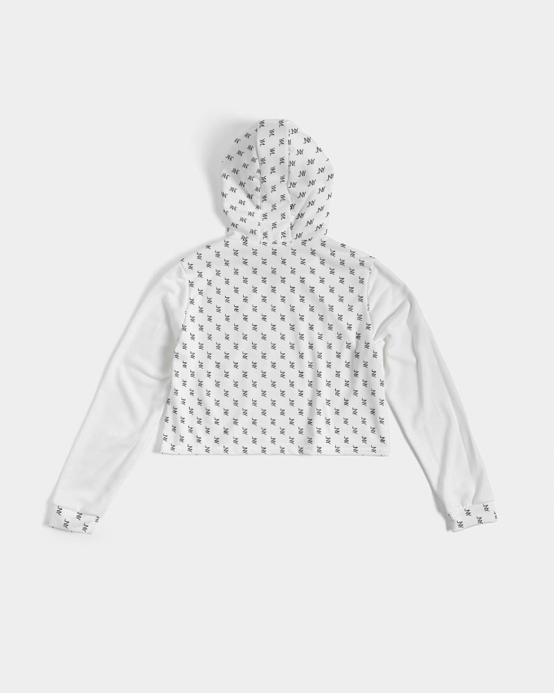 LNY Vintage Monogram Women's Cropped Hoodie