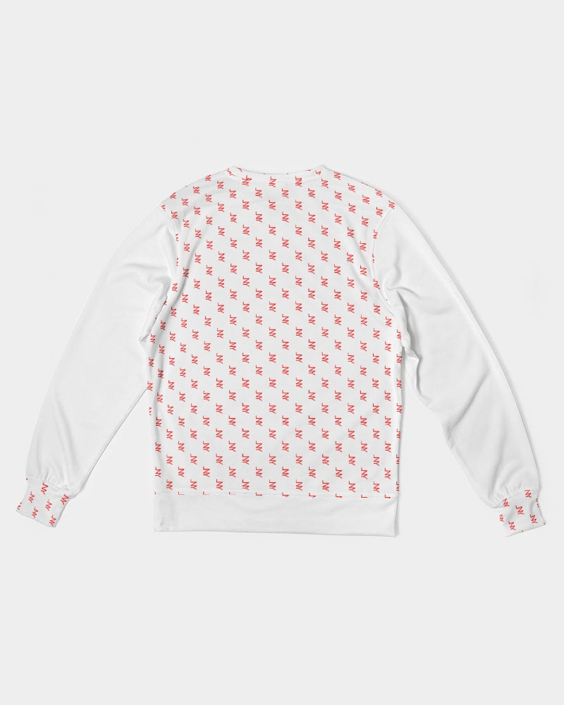 LNY Red Monogram French Terry Crewneck