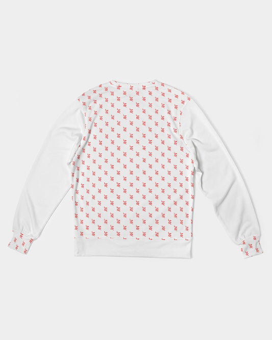LNY Red Monogram French Terry Crewneck