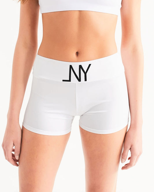 LNY Mid-Rise Yoga Shorts