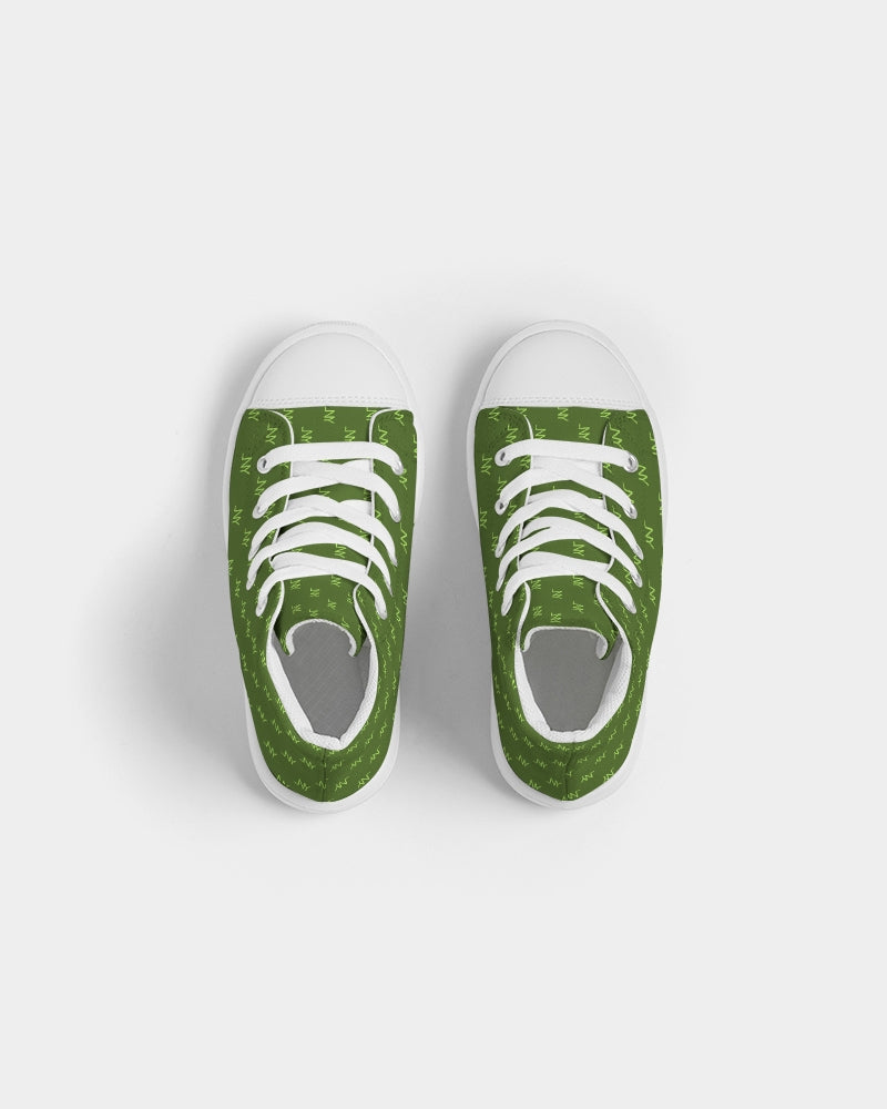 Londyn New York K1 (Go Green Monogram) High-Top Sneaker (Kids)