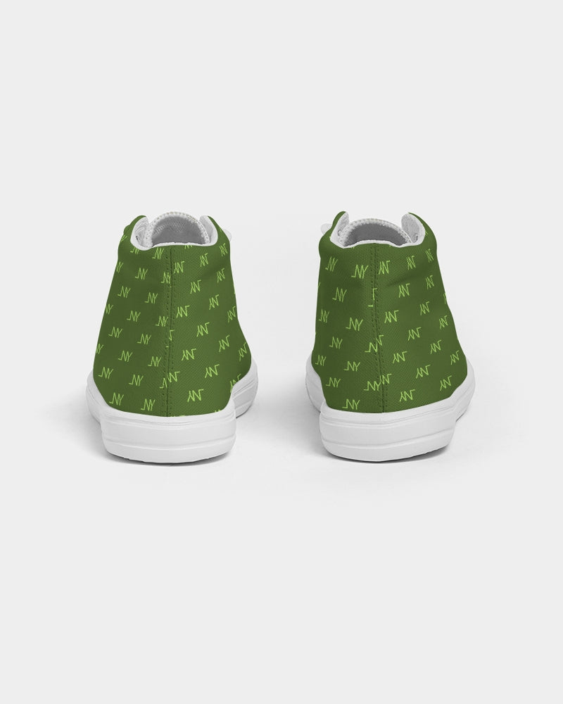 Londyn New York K1 (Go Green Monogram) High-Top Sneaker (Kids)