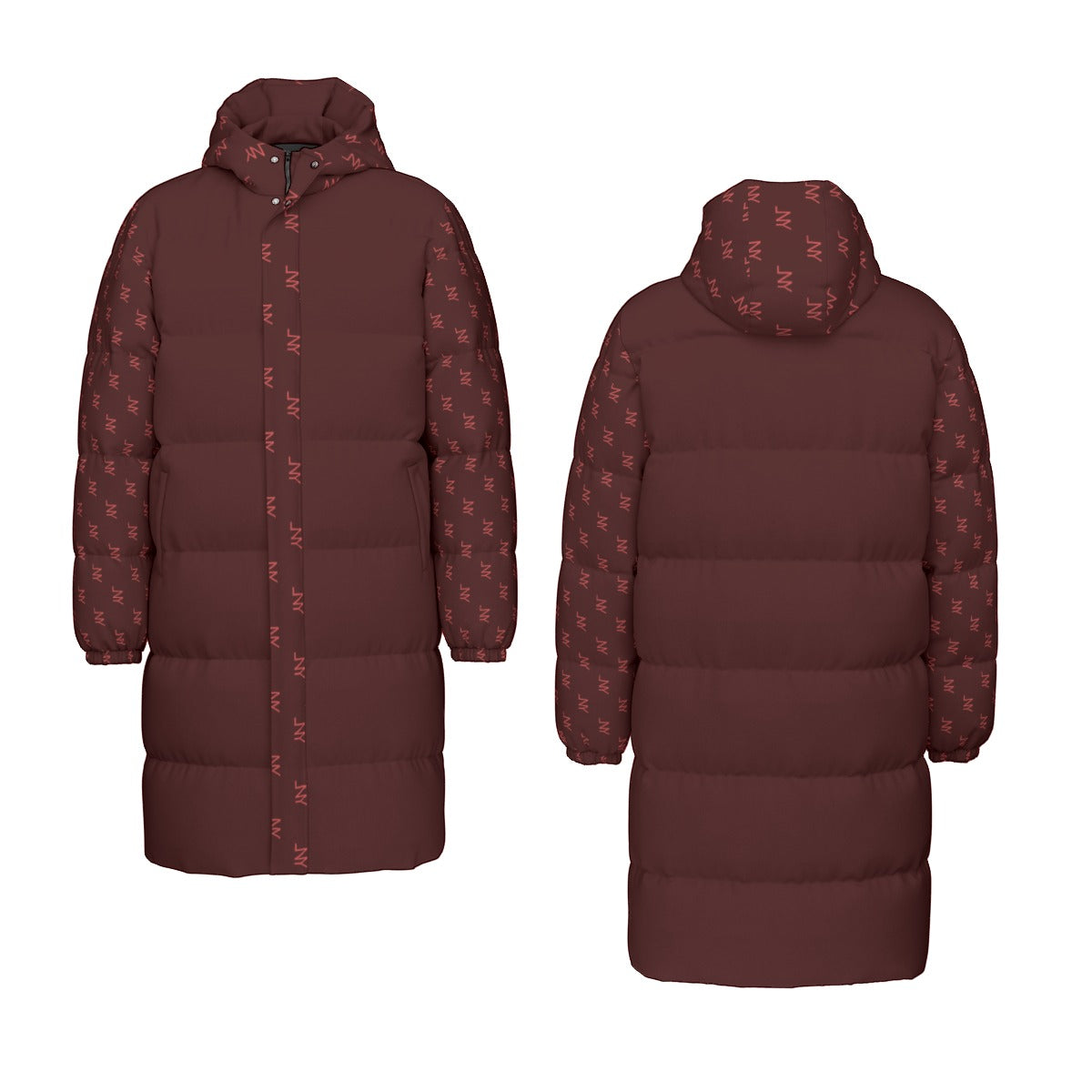 Londyn Burgano Monogram Trench Puffer (Unisex)