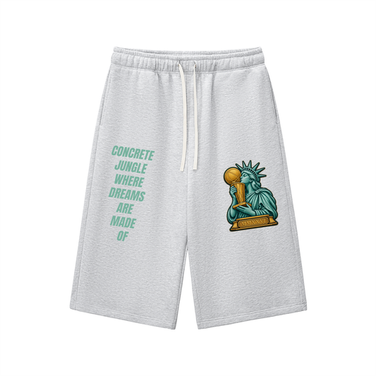 Londyn Liberty Concrete Jungle Three-quarter Sweatpants