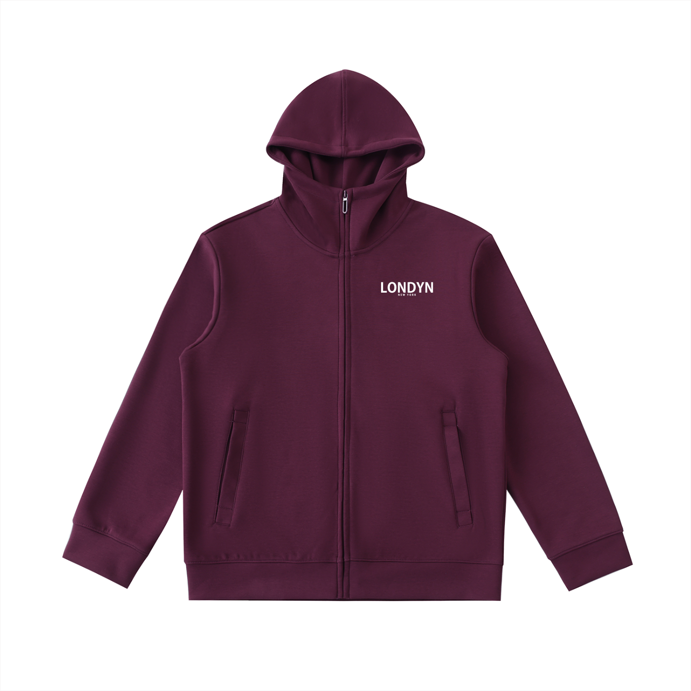Londyn OFFGUARD Heavyweight High Neck  Zip-Up Hoodie