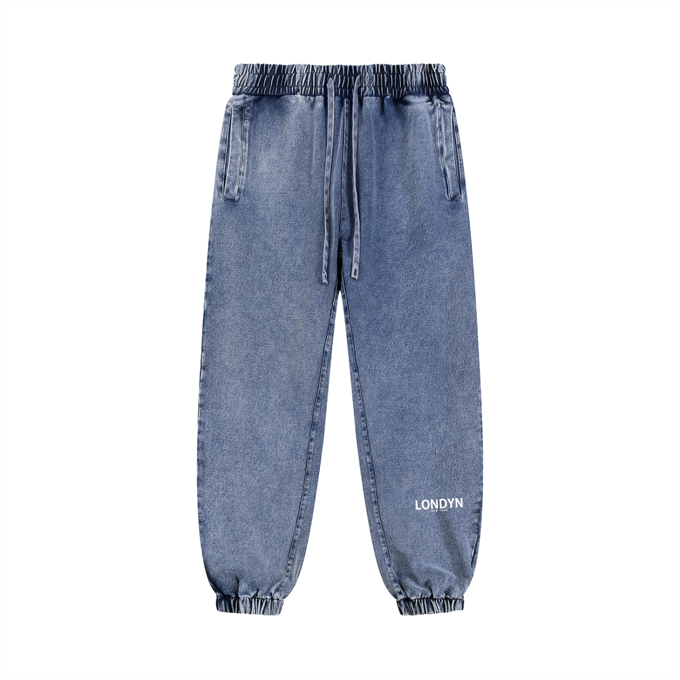 LNY Stone Cold Snow Wash Jogger Sweatpants