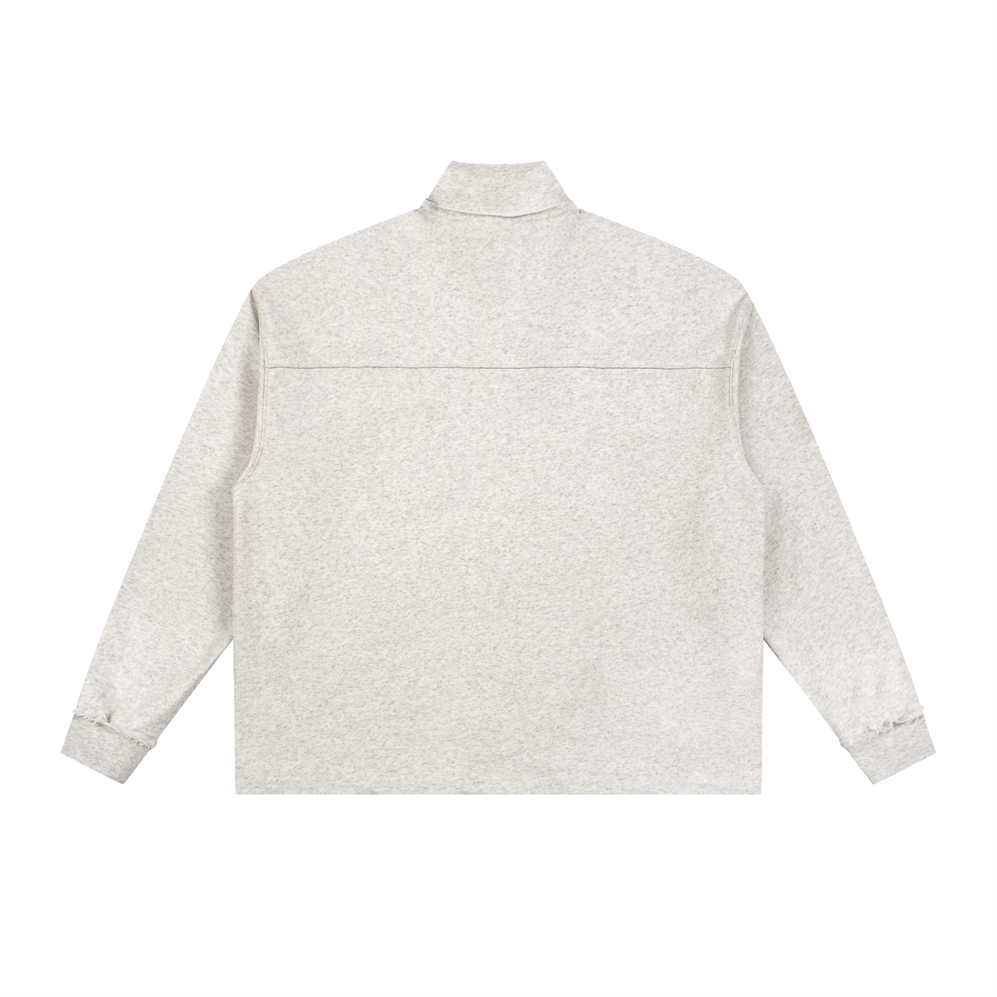 Londyn Courtside Qtr-Zip Rolled Edge Fleece Sweatshirt