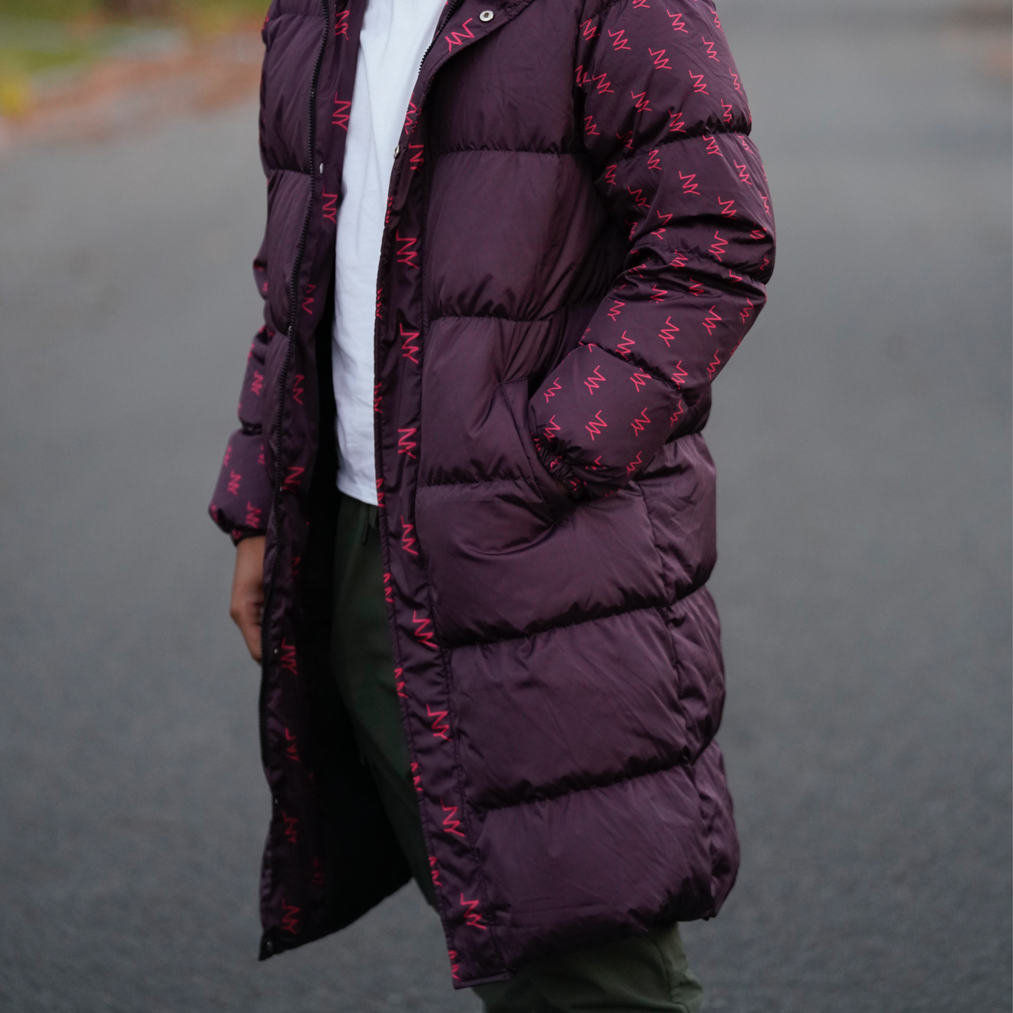 Londyn Burgano Monogram Trench Puffer (Unisex)