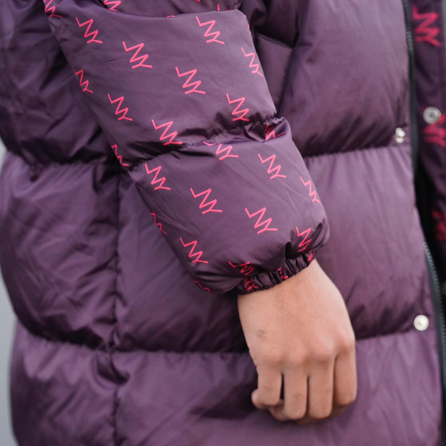 Londyn Burgano Monogram Trench Puffer (Unisex)